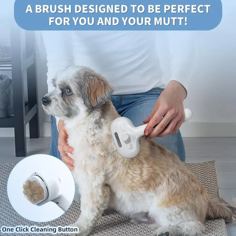 【Free Shipping】Pet Spray Hair Removal Comb, One Button Hair Removal Comb, Spray Odor Removal, Cat Brush, Dog Beauty Brush