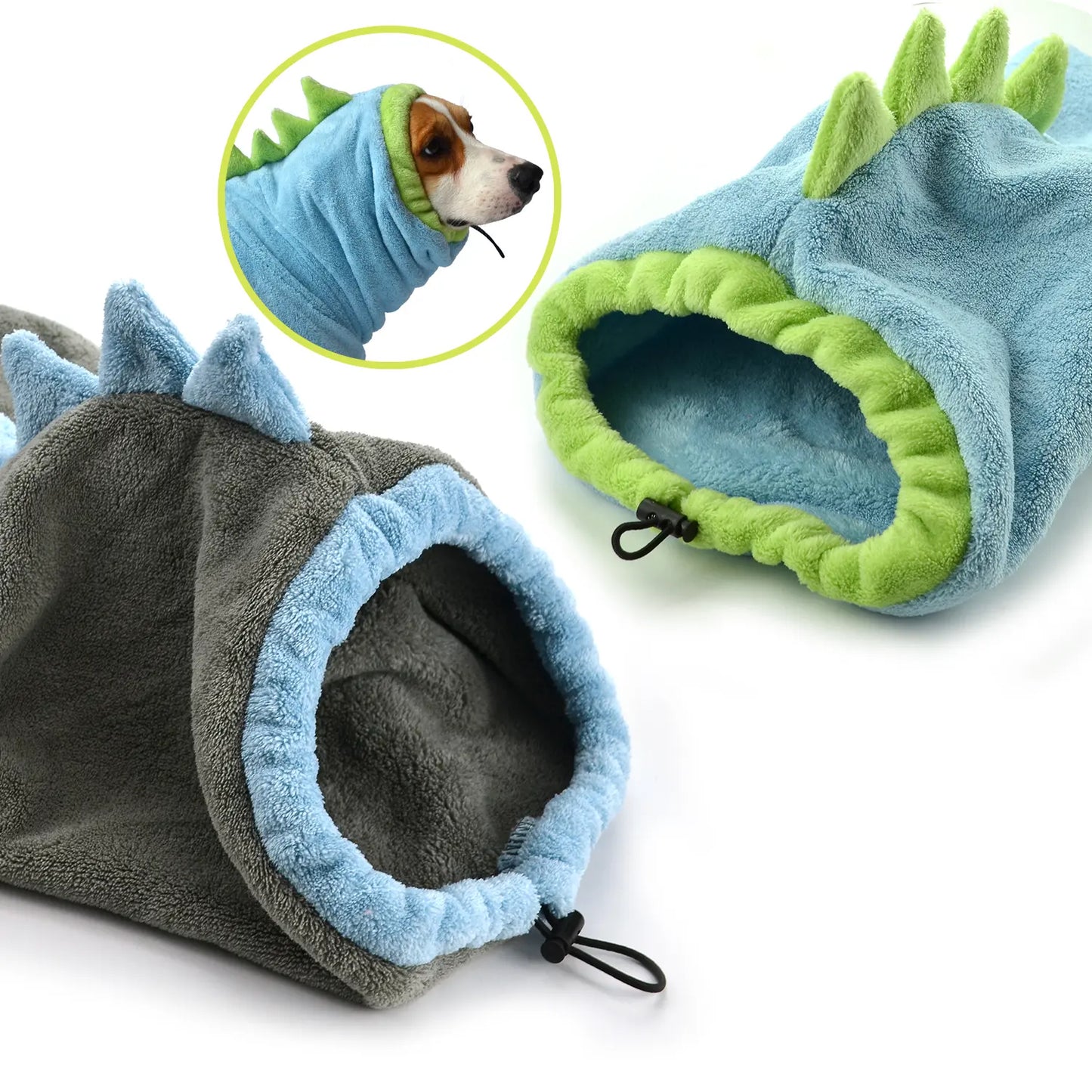 2 Counts Quick-Dry Dog Bathrobe Pet Towels Set, Adjustable Microfiber Robe with Drying Gloves, Ideal for Cold Weather and Beach Swimming Grooming Supplies #GLOBAL PICKS