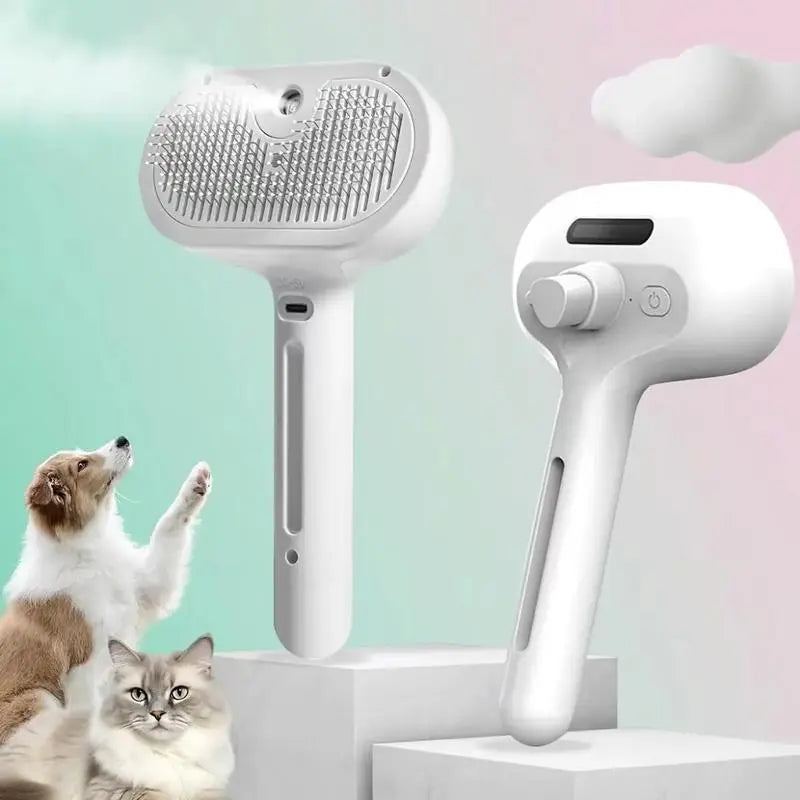 【Free Shipping】Pet Spray Hair Removal Comb, One Button Hair Removal Comb, Spray Odor Removal, Cat Brush, Dog Beauty Brush
