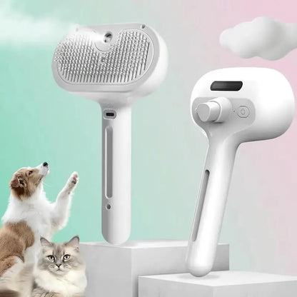 【Free Shipping】Pet Spray Hair Removal Comb, One Button Hair Removal Comb, Spray Odor Removal, Cat Brush, Dog Beauty Brush